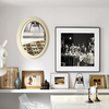 Miroir mural en bois
