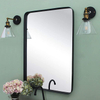 Miroir de salle de bain en métal
